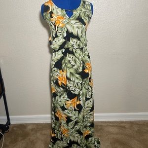 Floral maxi dress